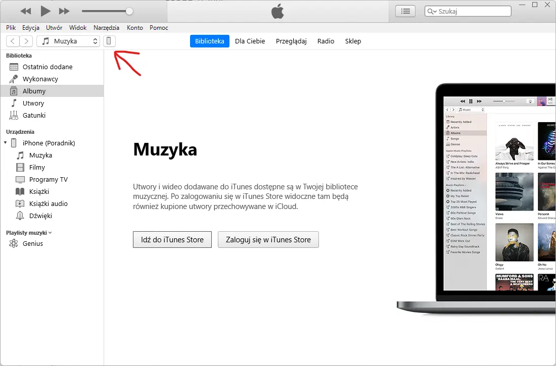 iTunes pozwala na proste wykonanie kopii zapasowej iPhone